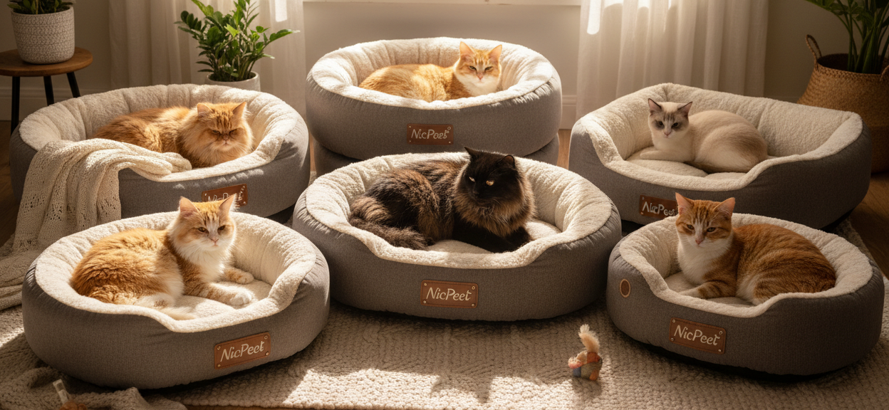 beds cats with marque NicPeet